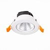 Превью Св-к встр. Белый LED 1*8W 3000K 640Lm Ra80 36° IP20 D86xH50 220-240V