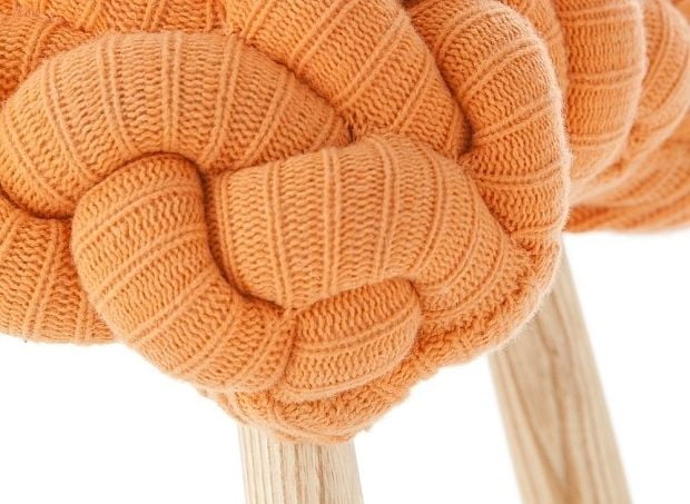 Табуретка Knitted Stools Orange