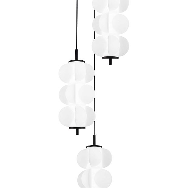 Светильник подвесной TALISMAN Черный/Белый LED 3*7,5W 3000K