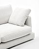 Превью Gala 6-местный диван белого цвета 390 см