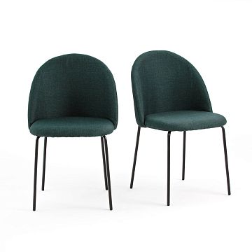 Комплект из 2 стульев NORDIE La Redoute зеленый