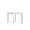 Превью Culip Алюминиевый уличный стол с порошковым покрытием белого цвета 77 x 77 см