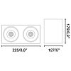 Превью Технический светильник Teko 2 LED 24-36W 2700K 56º