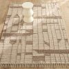 Превью Ковер ручной работы из шерсти и хлопка Baatha 120 x 180 см бежевый