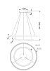 Превью Подвесной светильник Rim MOD058PL-L74W4K