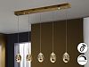 Превью Подвесной светильник Rocio 5L золотой DIMMABLE