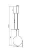 Превью Подвесной светильник Nebula MOD182PL-L6B3K