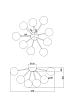 Превью Потолочный светильник Alexis FR5120CL-09G