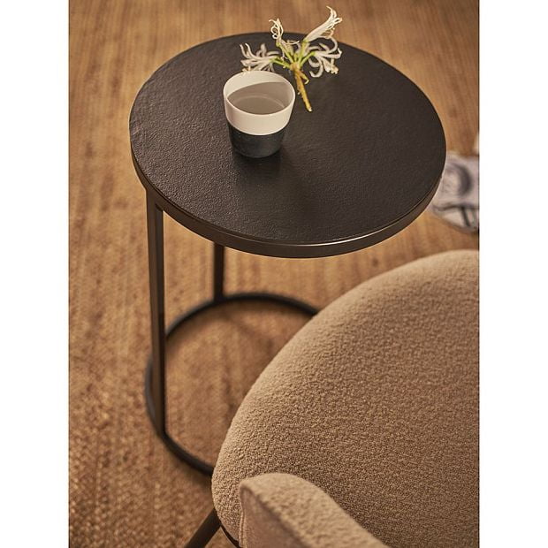 Столик кофейный hans, D41 см, черный