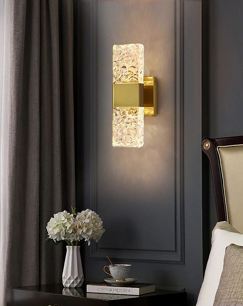 Настенный светильник Wall lamp WB029 gold