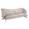 Превью Диван 3-х местный 6146/KF2157-3P-M5652 кожаный с декоративными подушками