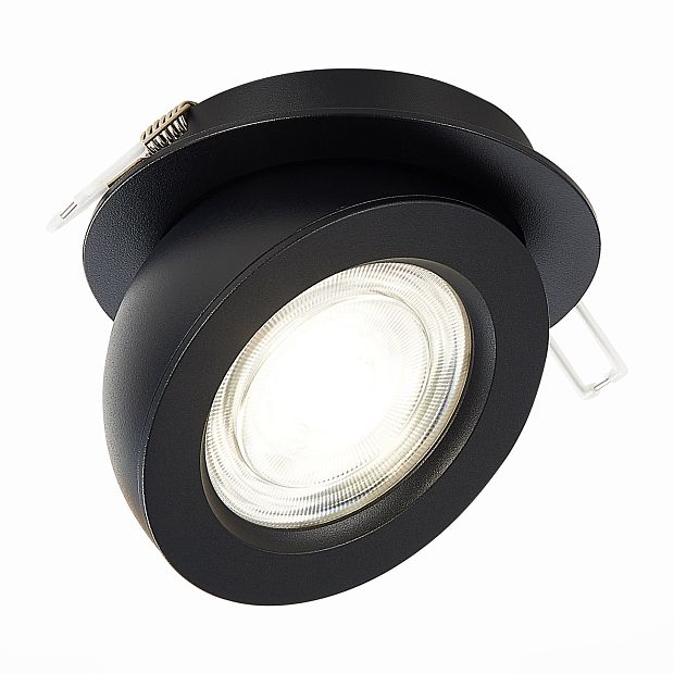 Св-к встр. Черный LED 1*10W 4000K 850Lm Ra>90 38° IP20 D109xH60 180-240V