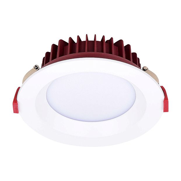 Св-к встр. Белый LED 1*12W 4000K 960Lm Ra80 100° IP44 D115xH47 100-240VV