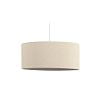 Превью Nazli large linen light shade with beige finish Ø 50 cm