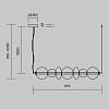 Превью Подвесной светильник Maytoni MOD307PL-L40BS3K