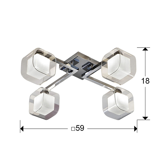 Потолочный светильник Cube