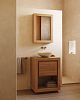 Превью Kenta Мебель для ванной комнаты из массива тика с натуральной отделкой 60 x 45 см