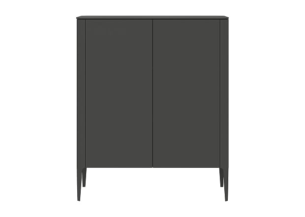 Шкаф Type 2 двери низкий (темно-серый)