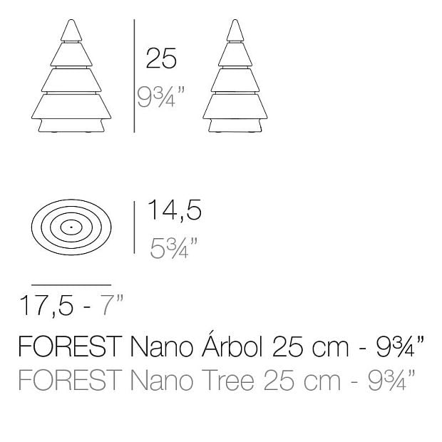 Светящееся дерево Forest Nano