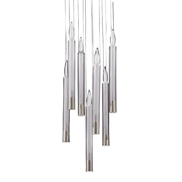 Подвесной светильник Candle P68094-7 chrome