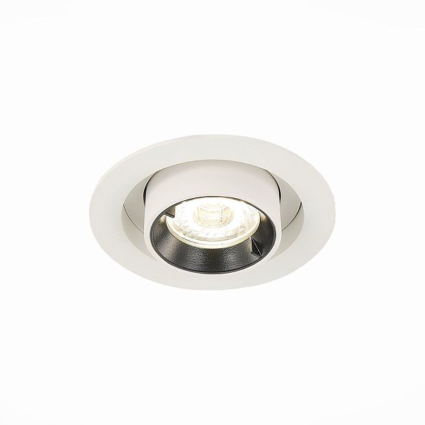 Св-к встр. Белый LED 1*12W 3000K 900Lm Ra80 24° IP20 D90xH92 180-240V