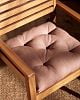 Превью Suyai Подушка для сидения 100 % хлопок розового цвета 45 x 45 см