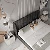 Превью Кровать WABI SABI отделка ткань кат A