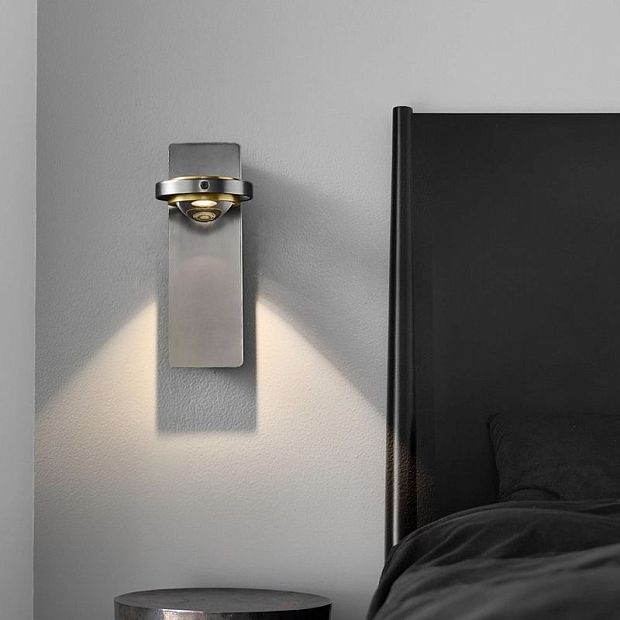 Настенный светильник Wall lamp MT9108-1W gun black