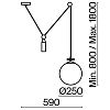 Превью Подвесной светильник Impulse FR5221PL-01BS