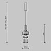 Превью Подвесной светильник Level MOD253PL-L18BS3K3