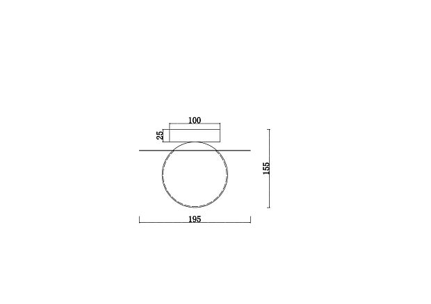 Настенный светильник (бра) Camelia FR5202WL-01BS