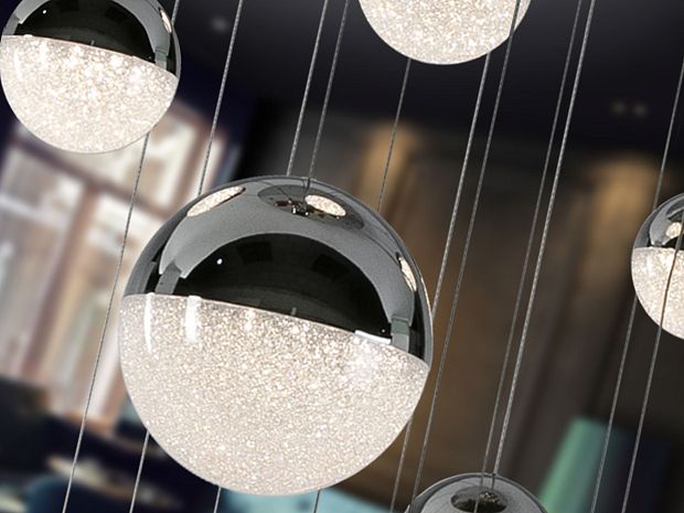 Люстра Sphere 14L хромированная D60 DIMABLE