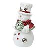 Превью Декор новогодний с подсветкой classy snowman из коллекции new year essential, 20 см