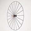 Превью Бра Wheel 90 cm черный + цоколь 25 cm черный