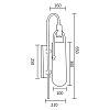 Превью Настенный светильник Arc Well B6066W/S black/white