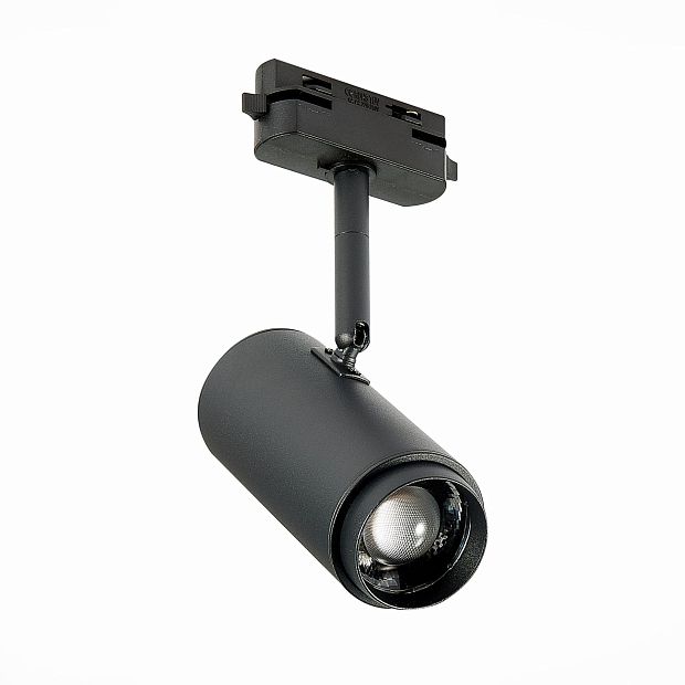 ST600.436.12 Св-к трек. Zoom Черный LED 1*12W 3000K 1 200Lm Ra&gt;80 15-60° IP20 L137xW59xH178 170-240V Однофазная трековая система