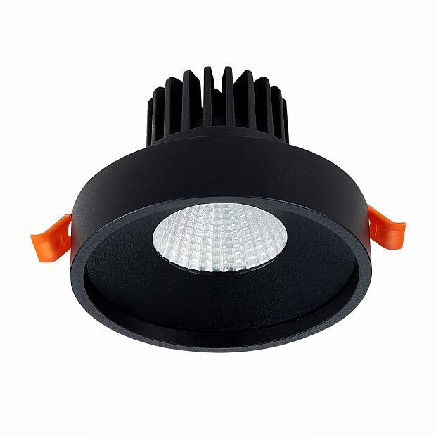 Св-к встр. Черный LED 1*10W 4000K 750Lm Ra>90 38° IP20 D100xH75 170-240V