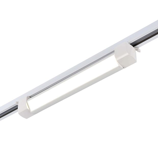 Св-к трек. Белый LED 1*20W 3000K 1 450Lm Ra>90 120° IP20 L387xW49xH54 170-240V