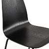 Превью Комплект из 2 стульев в винтажном стиле Biface единый размер черный