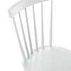 Превью Комплект из 2 стульев из массива гельвеи JIMI единый размер белый
