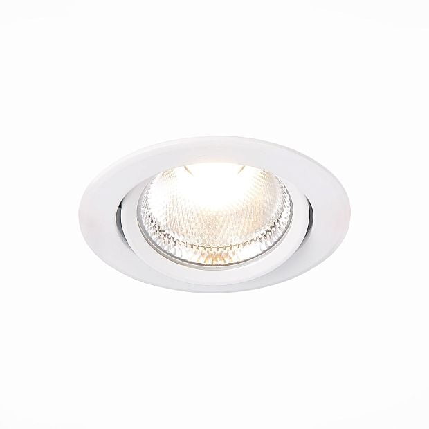 Св-к встр. Белый LED 1*15W 3000K 1 125Lm Ra80 36° IP20 D109xH65 220-240V