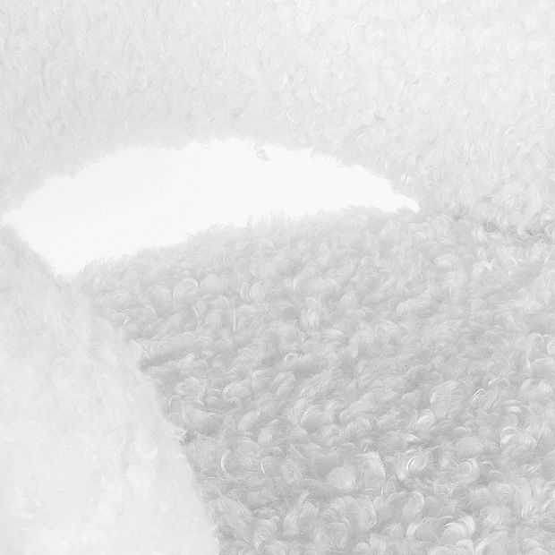 Стул Белладжио вращающийся белый экомех ножки черные