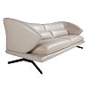 Превью Диван 3-х местный 6146/KF2157-3P-M5652 кожаный с декоративными подушками