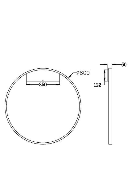 Настенный светильник (бра) Rim MOD058WL-L50B3K