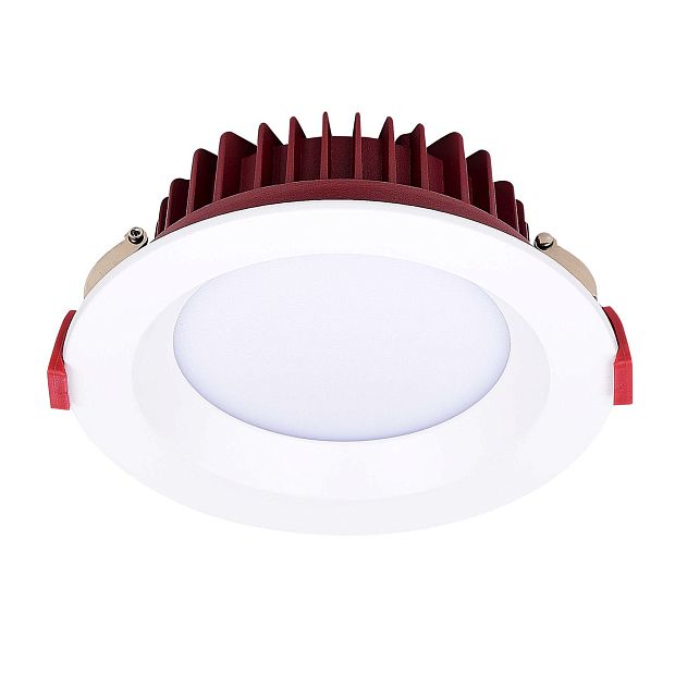 Св-к встр. Белый LED 1*7W 3000K 560Lm Ra80 100° IP44 D115xH47 100-240VV