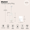 Превью Подвесной светильник Maytoni Ring MOD013PL-02W