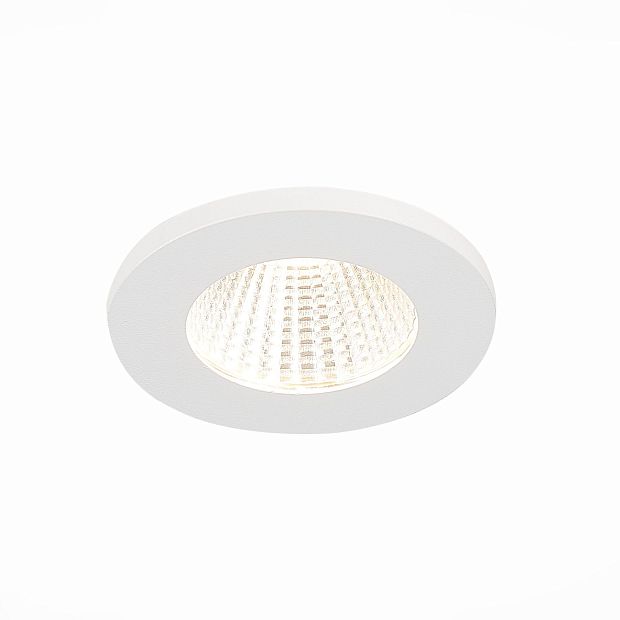 Св-к встр. Белый LED 1*10W 4000K 900Lm Ra>90 38° IP20 D80xH60 170-240V