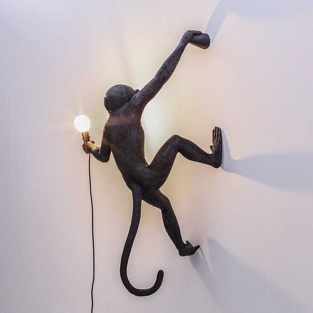 Настенный светильник Monkey Lamp Hanging Right