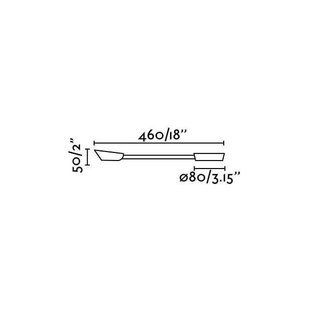 Бра белое Boken 3W LED 3000K