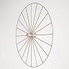 Превью Бра Wheel 90 cm хром + цоколь 5 cm хром